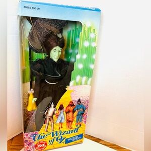 The Wizard Of Oz 1988 Wicked Witch Fashion Doll New Turner Ent #8875 Read 50th